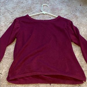 Maroon Sweater